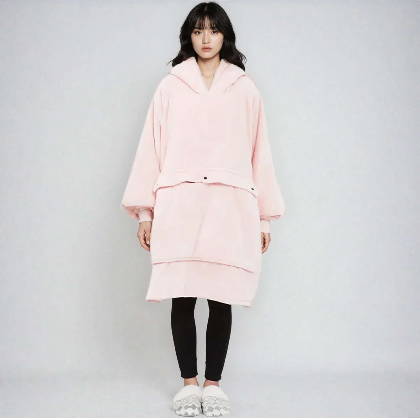 Heated Hoodie Blanket