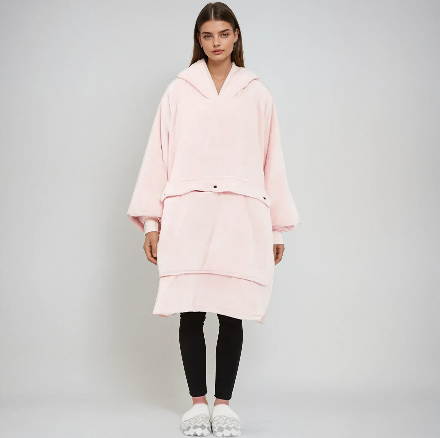 Heated Hoodie Blanket