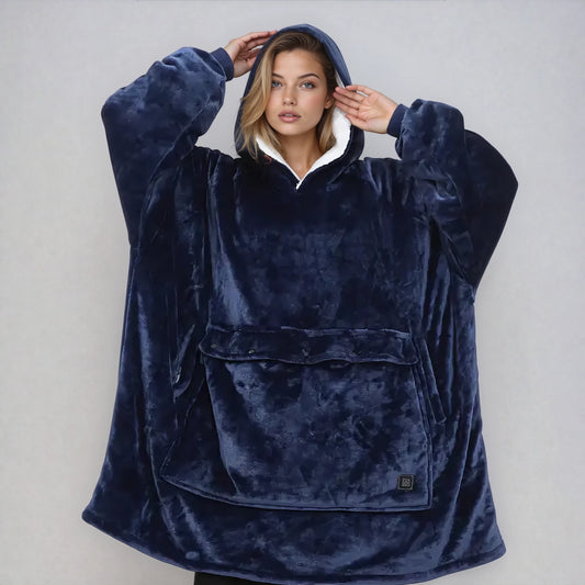 Heated Hoodie Blanket