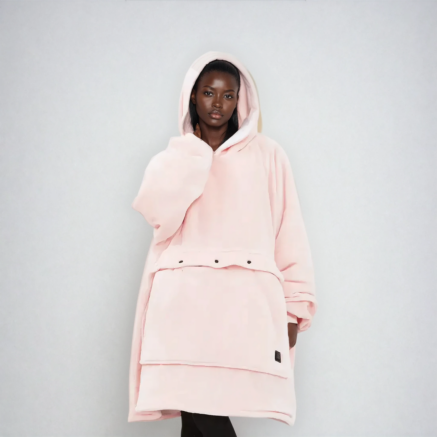 Heated Hoodie Blanket